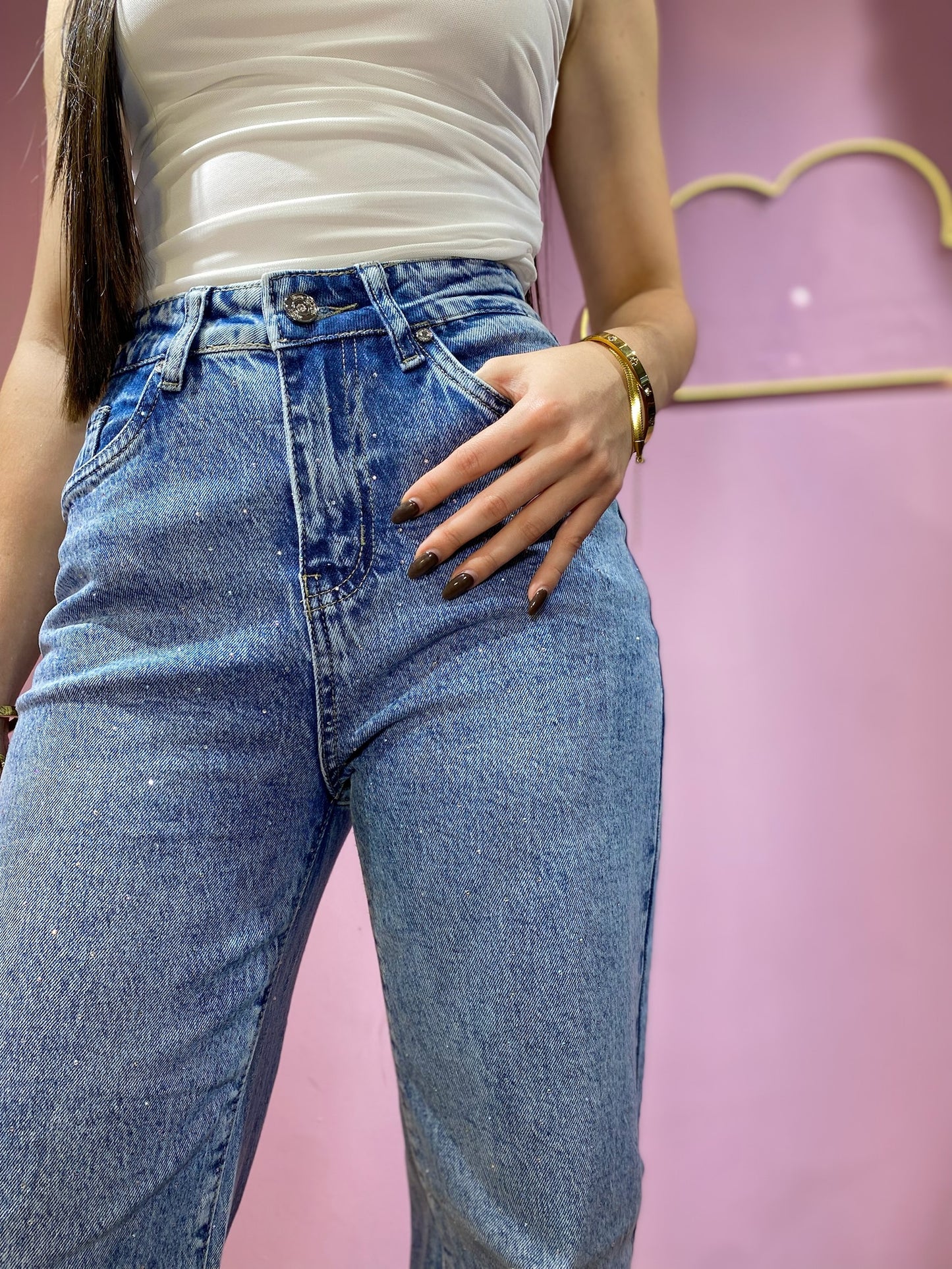 Jean Most Wanted prelavado con pedrería surtida (cd: 1086262014)