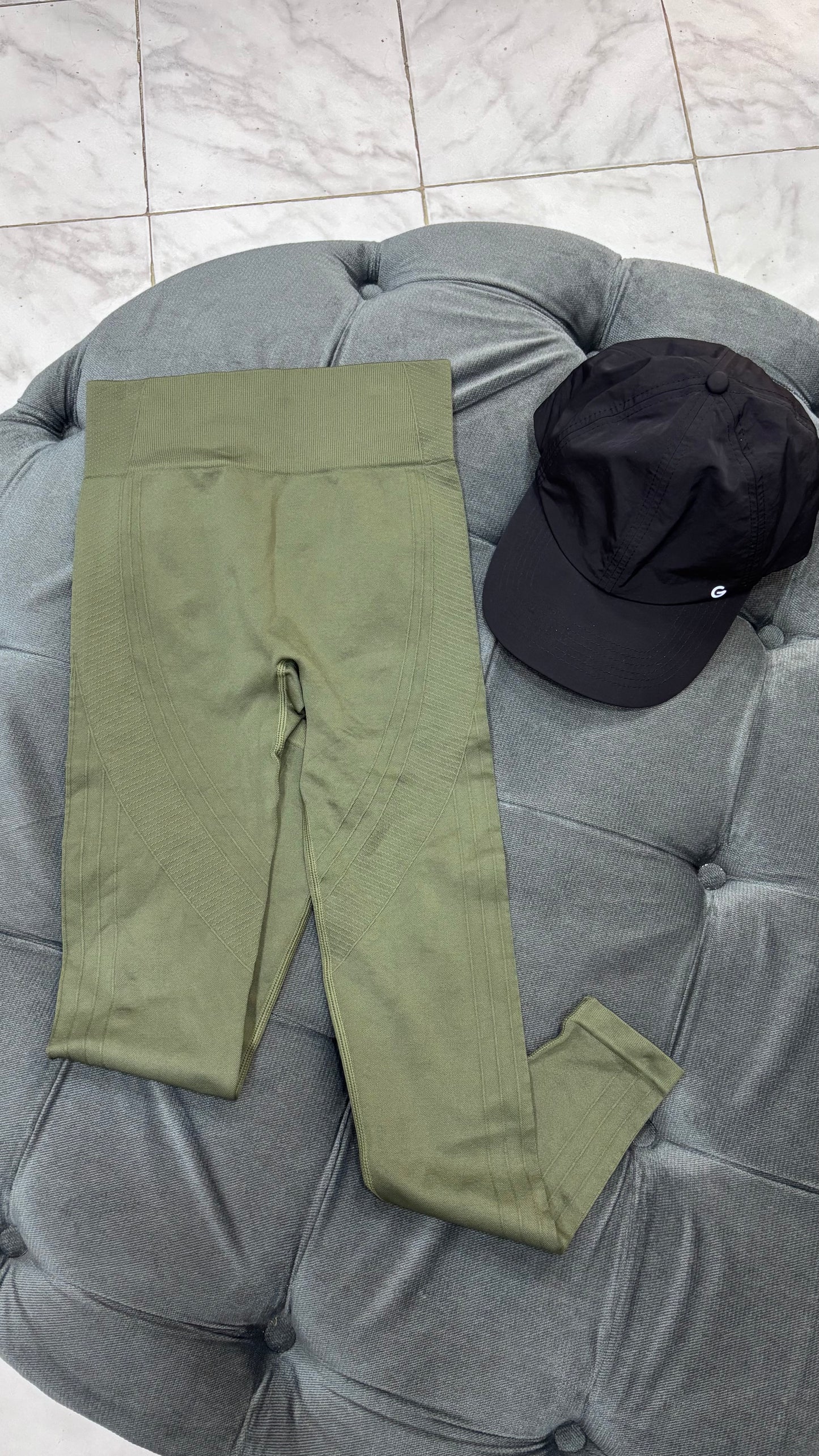 Legging deportivo MUSERA verde militar