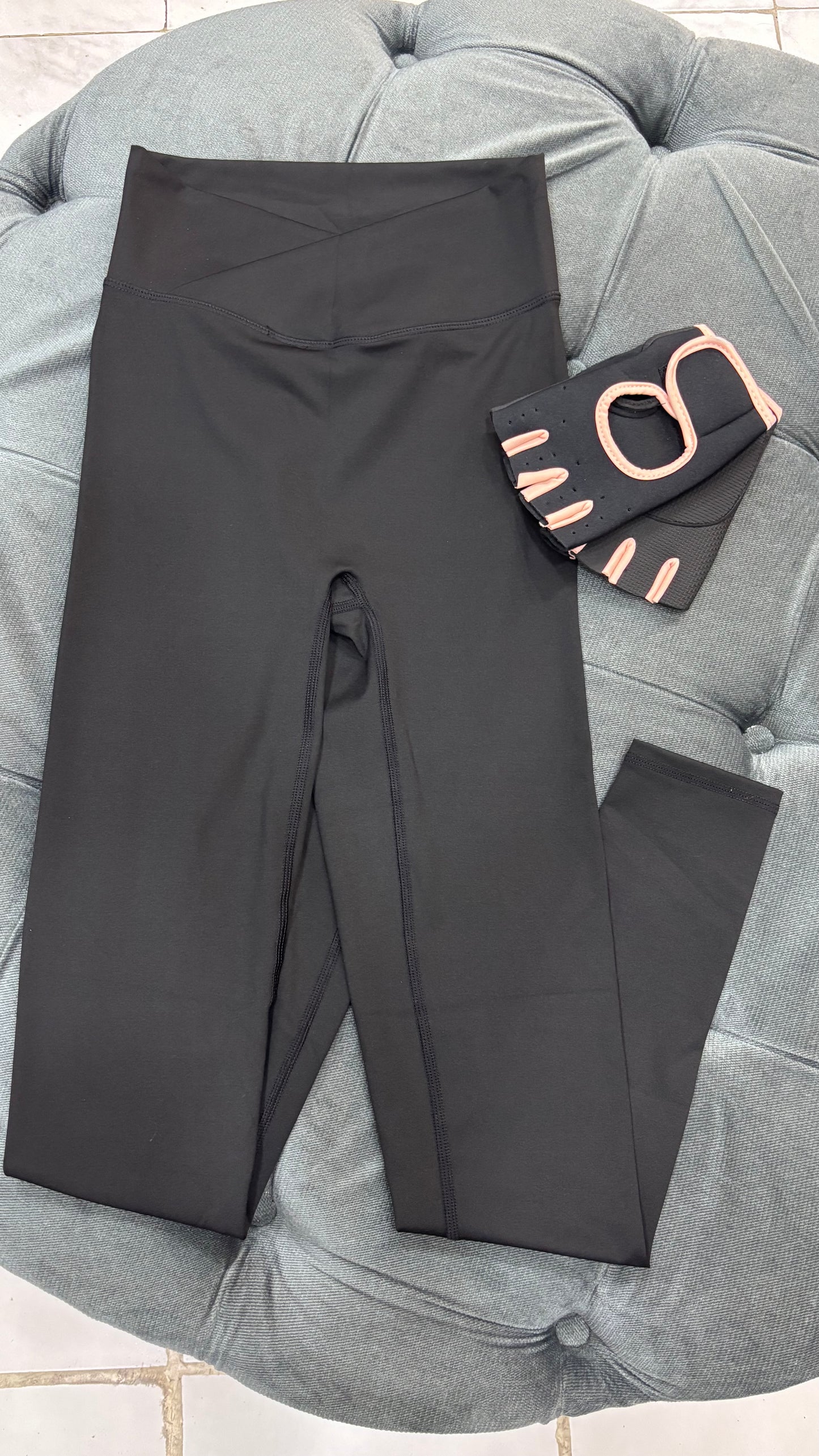 Legging cruzado deportivo MUSERA negro