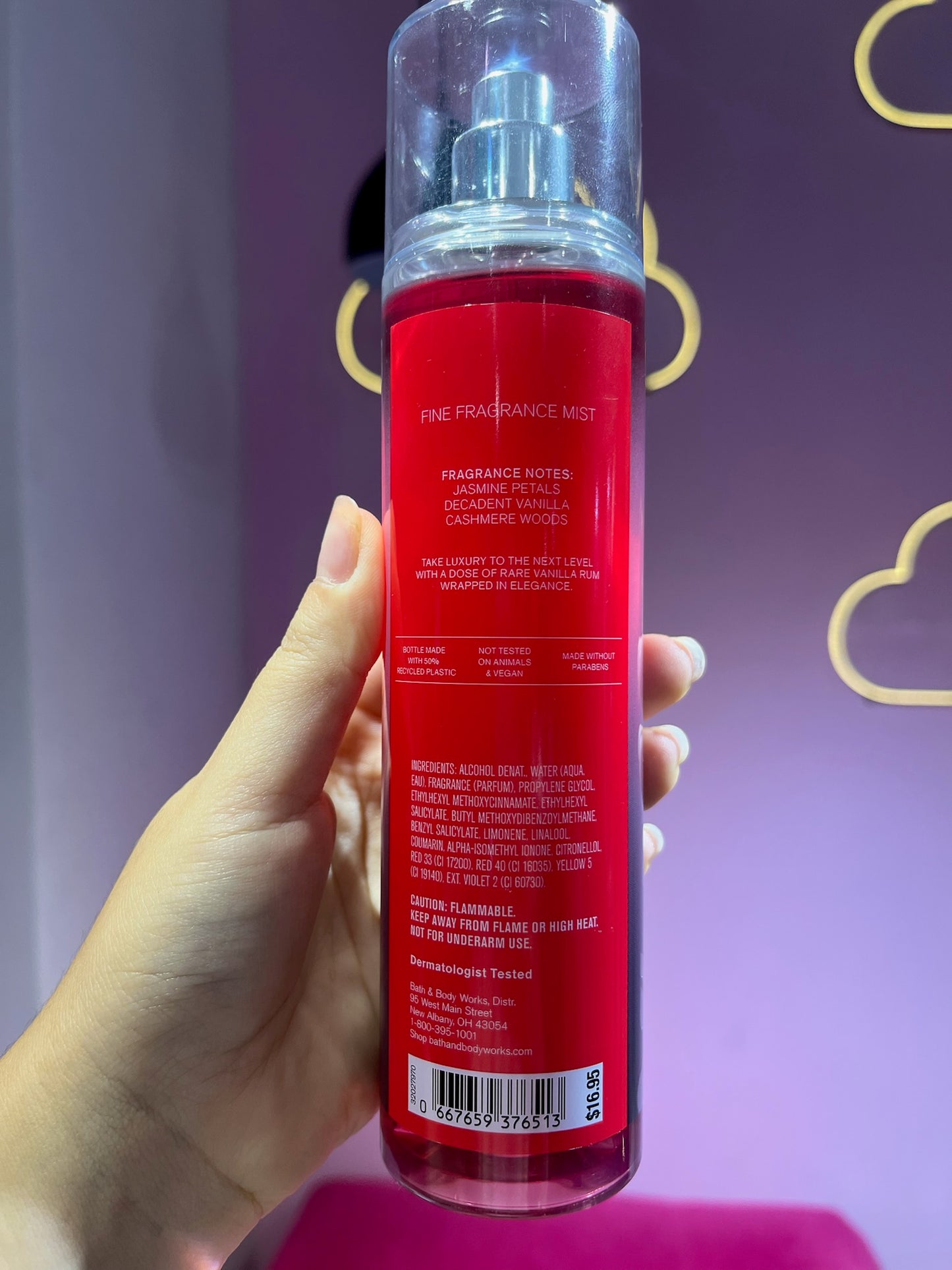 Splash Bath & Body Forever Red de 236ML