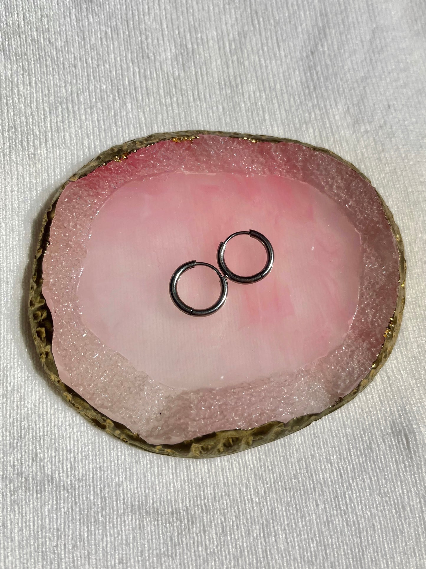Argollas finas lisas plateadas S