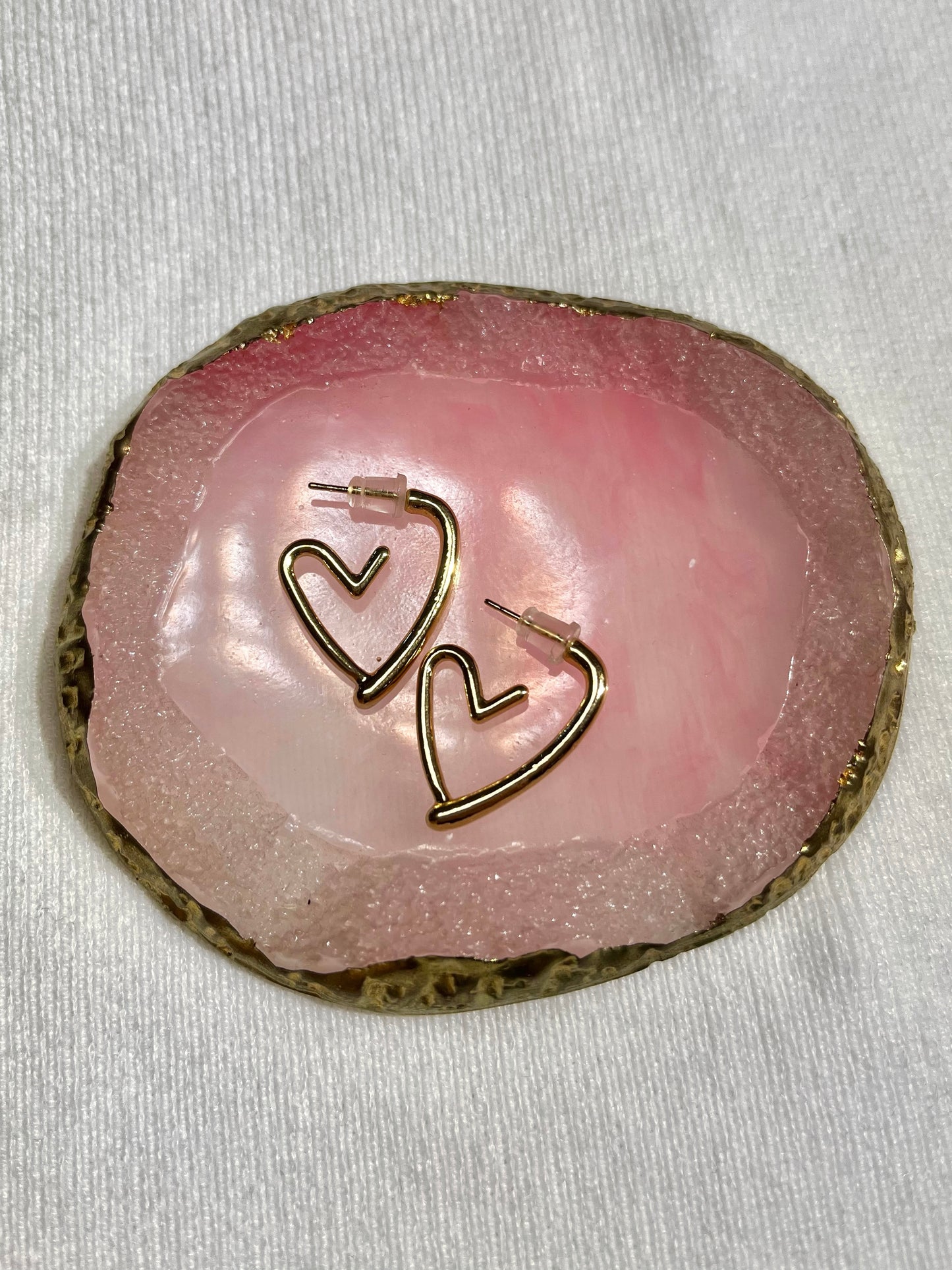 Zarcillos en forma de corazón