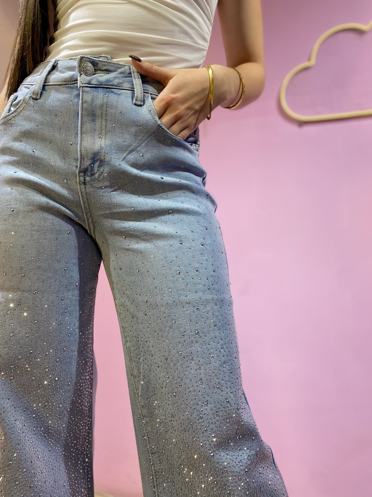 Jean CHIC Royale claro con pedrería (cd: CHK4814)