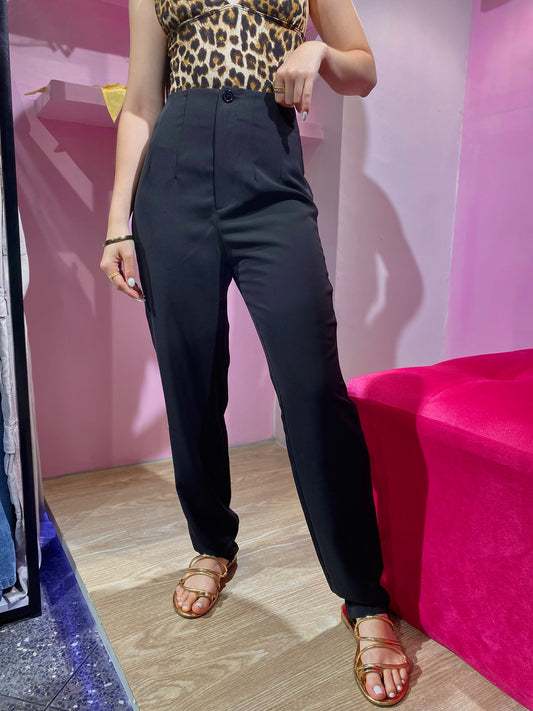 Pantalón de vestir tipo Zara negro