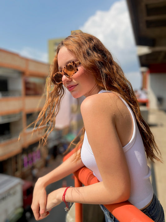 Lentes de sol con estampado