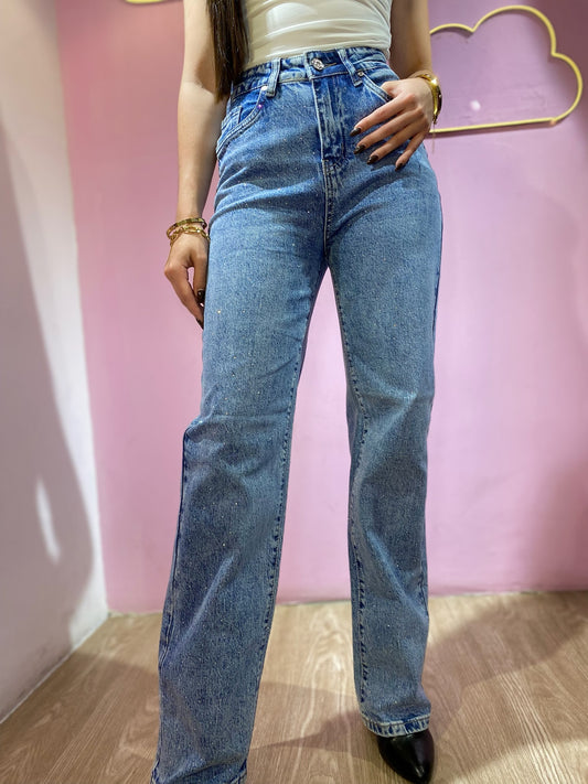 Jean Most Wanted prelavado con pedrería surtida (cd: 1086262014)