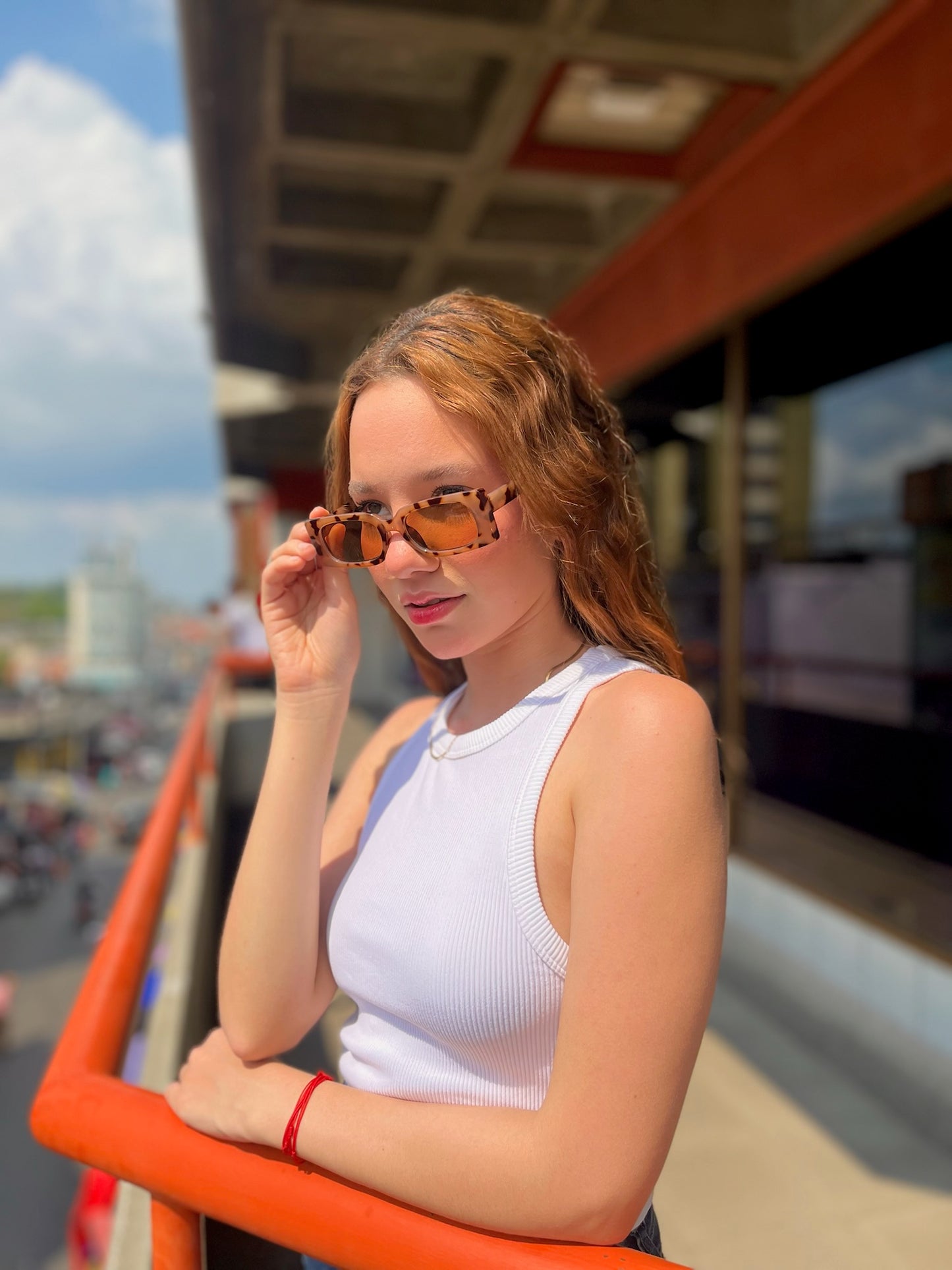 Lentes de sol con estampado