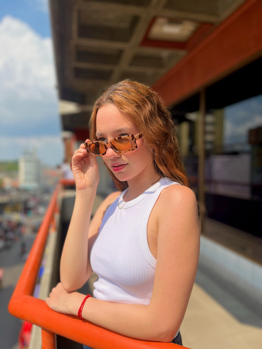 Lentes de sol con estampado