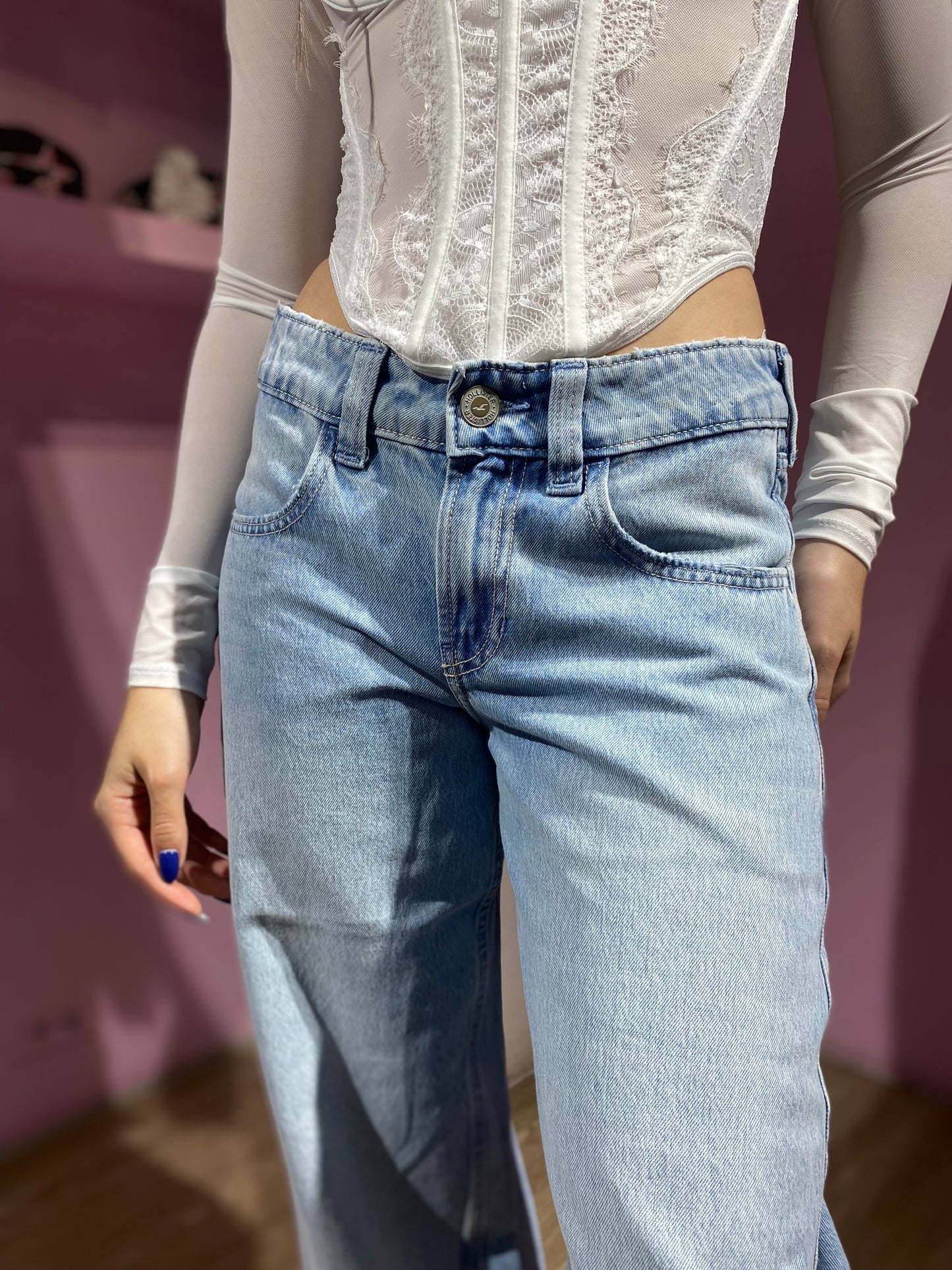 Jean baggy hollister claro (cd: 433278)