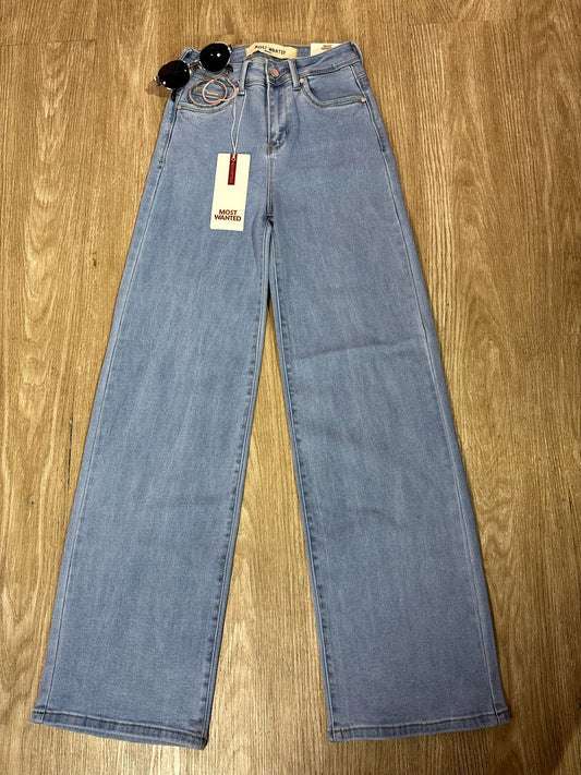 Jean most wanted wide leg claro ( cd:62000)