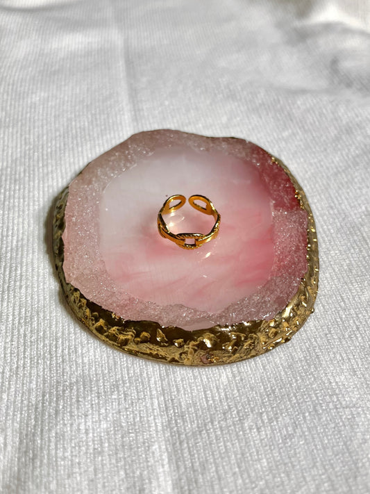 Anillo texturizado ajustable