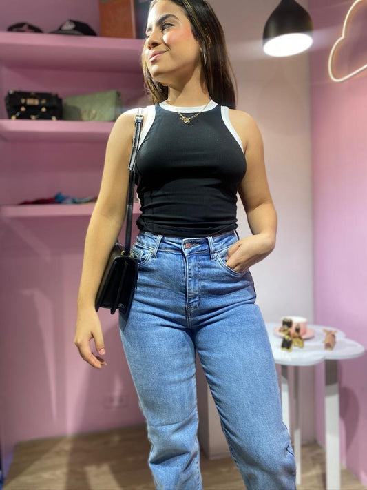 Jean wide leg B2U claro (cd:MK2175)